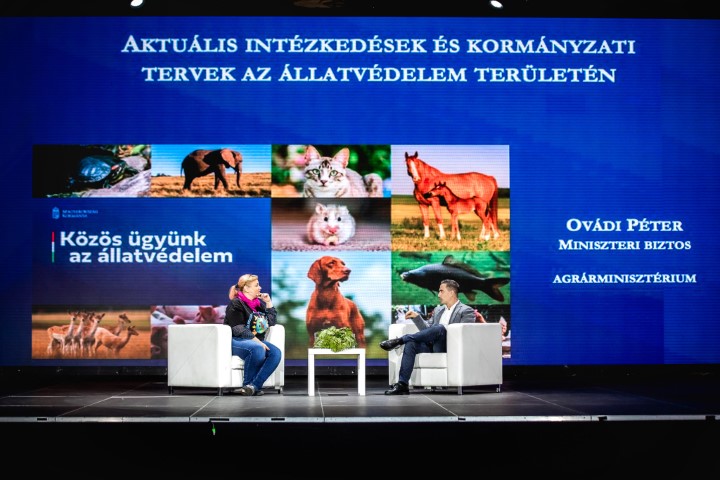 Állatvédő szervezetek az állatvédelmi biztossal közösen tartottak előadássorozatot a vadászati kiállításon – KÉPEKKEL
